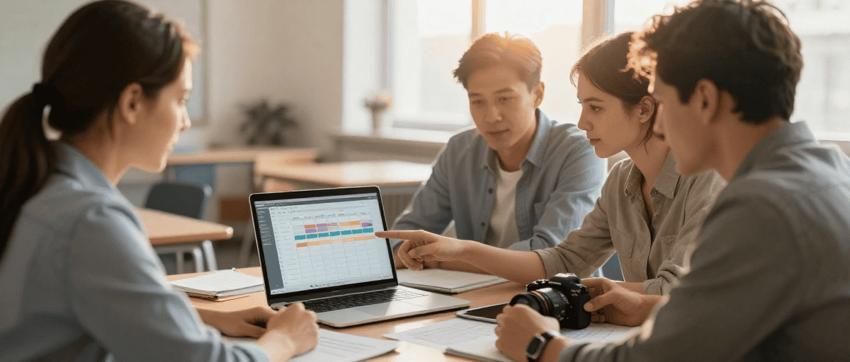 Enseignants collaboration agenda