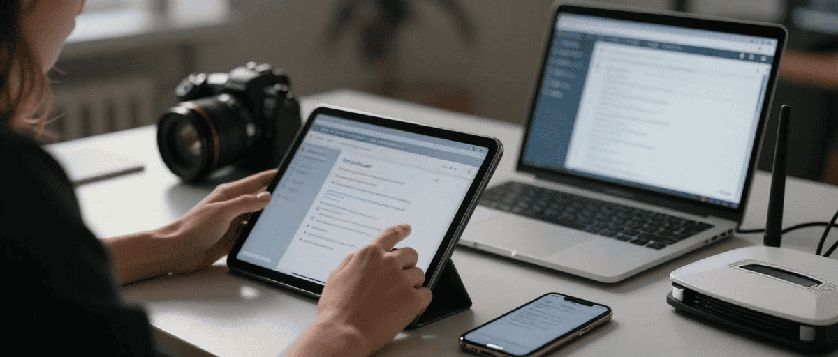 Configuration email sur appareils