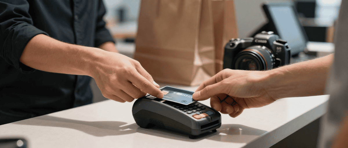 Paiement sans contact terminal