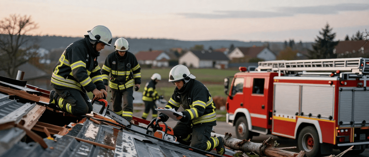 Pompiers secours dégâts