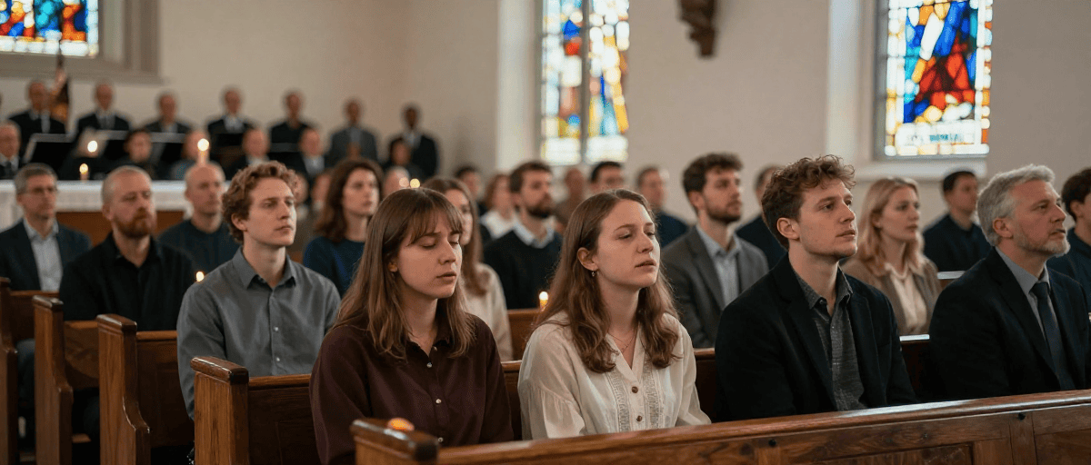 Fidèles église émotion