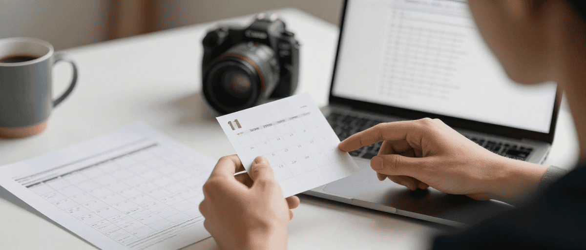 Calendrier EDF Tempo annuel