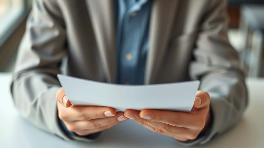 Présentation lettre de motivation : le format clair qui aide un recruteur à décider vite