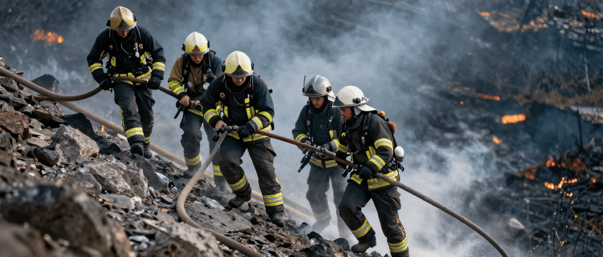 pompiers intervention Bénonces