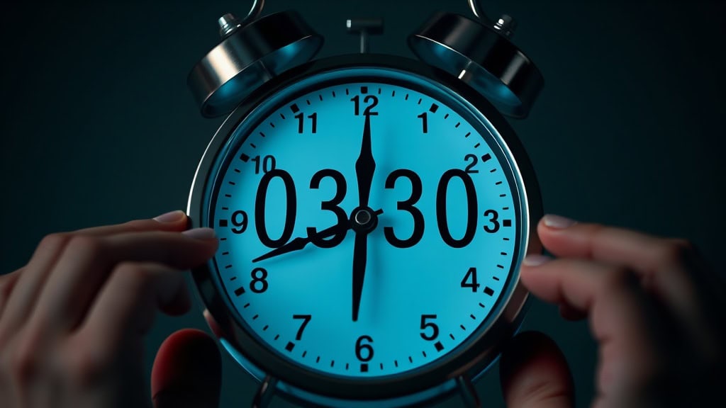 03h30 signification : le vrai message de cette heure miroir inversée
