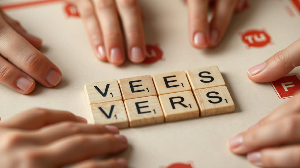 Ves au Scrabble : validité, définition et valeur du mot