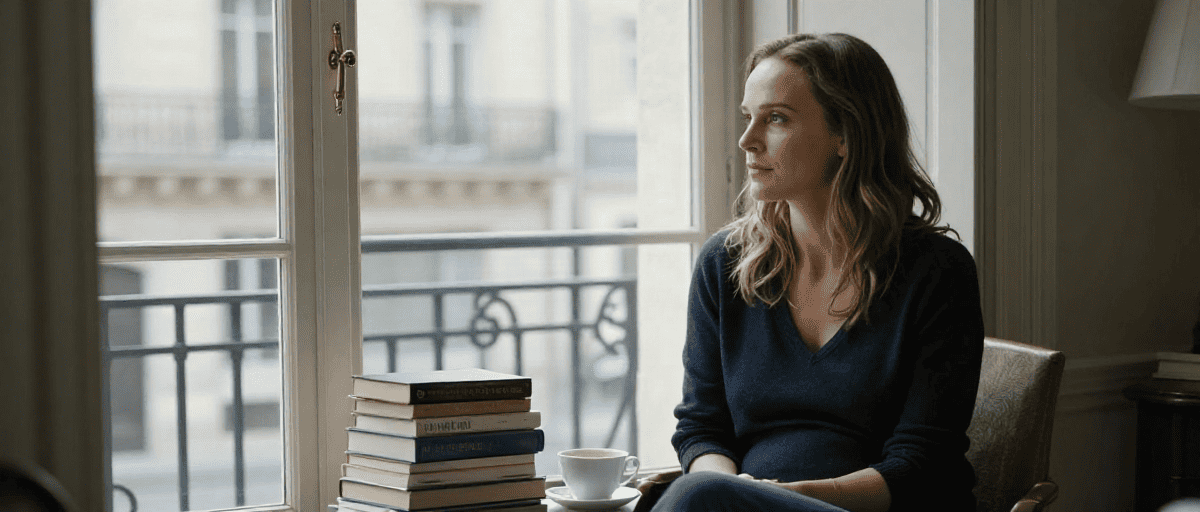 Natalie Portman maternité Paris