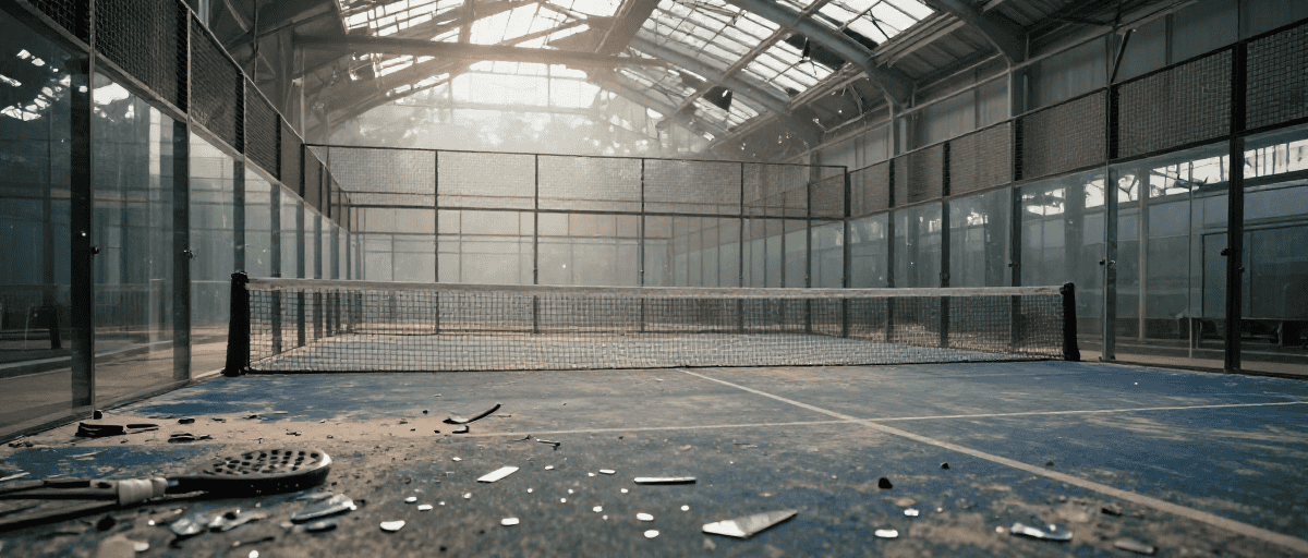 Club SVITO Padel détruit