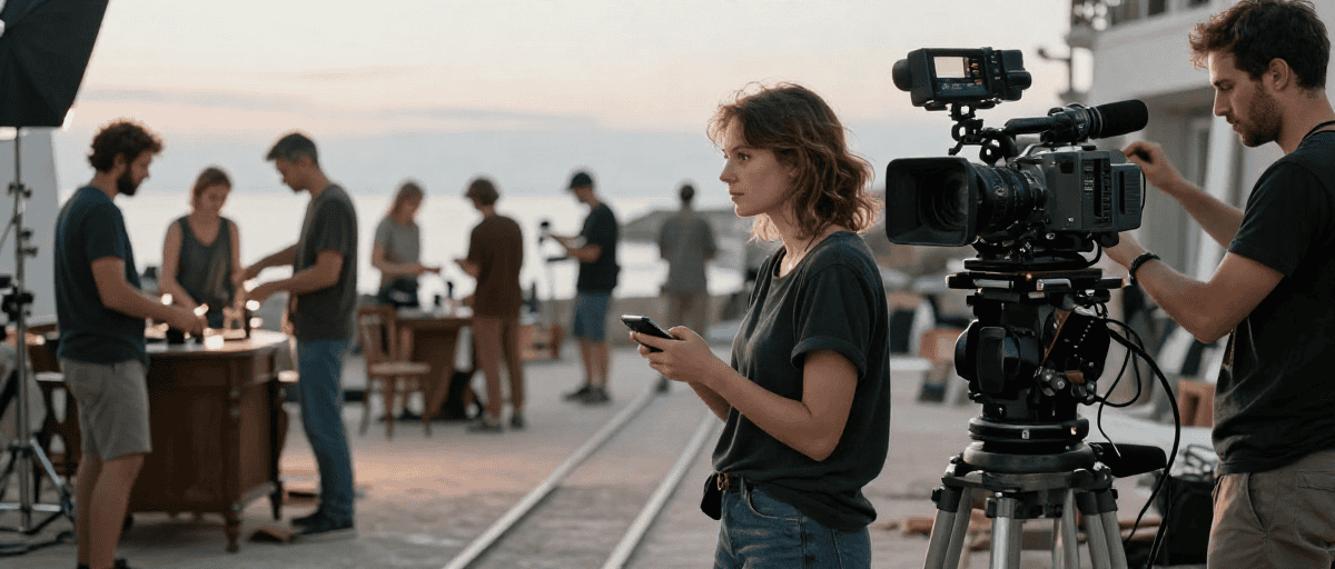 Coulisses tournage Sète matin