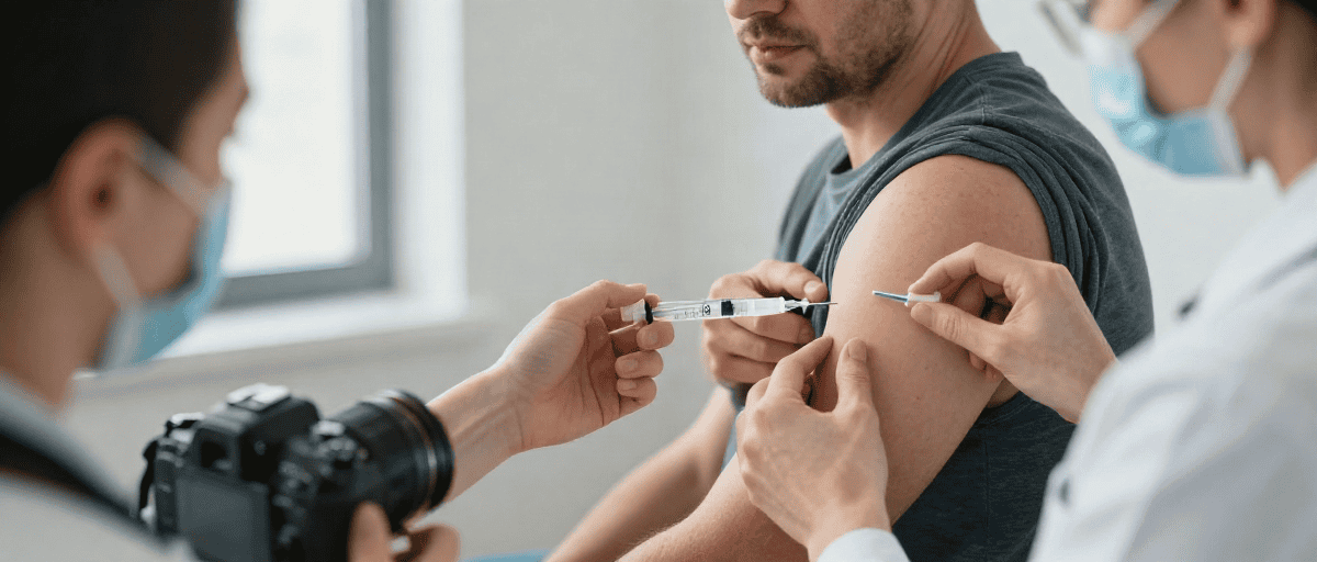 Vaccination Covid et grippe simultanée