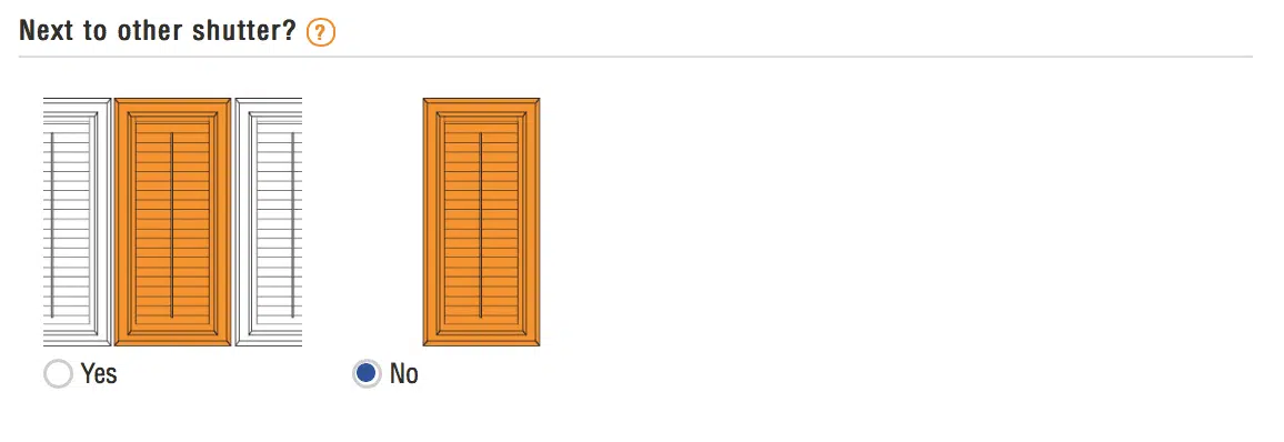 screenshot of next to other shutter option.