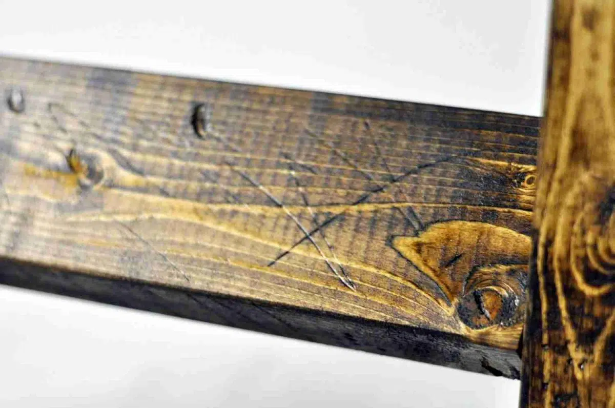 distressed wood close-up.