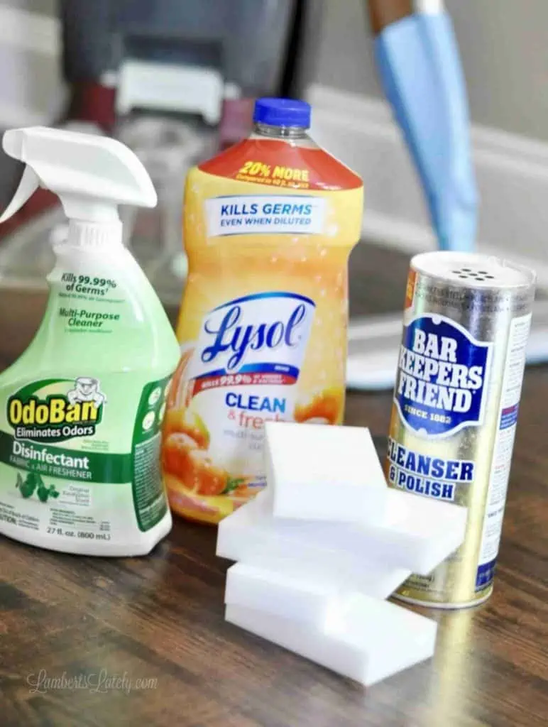 My Best Household Cleaning Products List