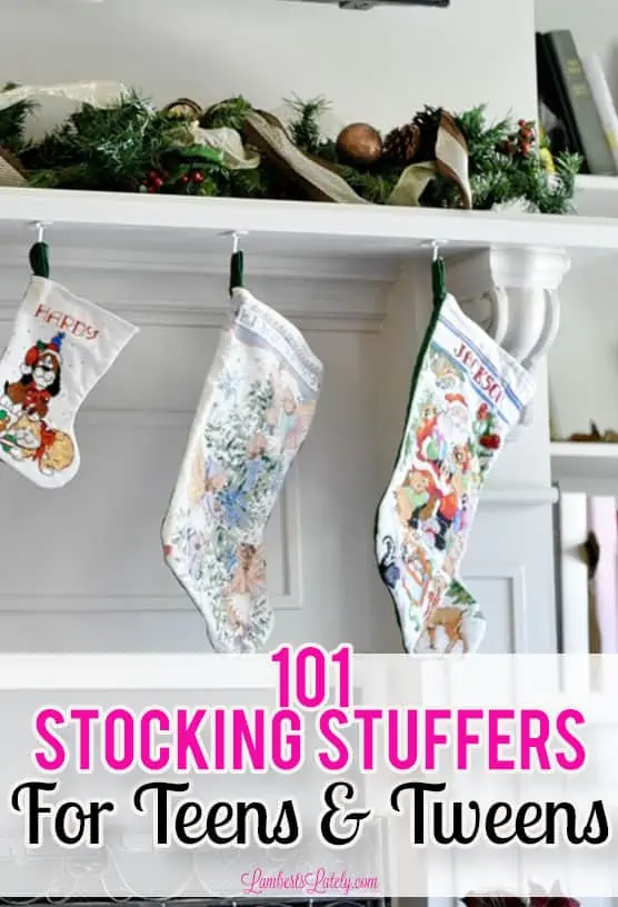 101 Stocking Stuffers for Teens & Tweens