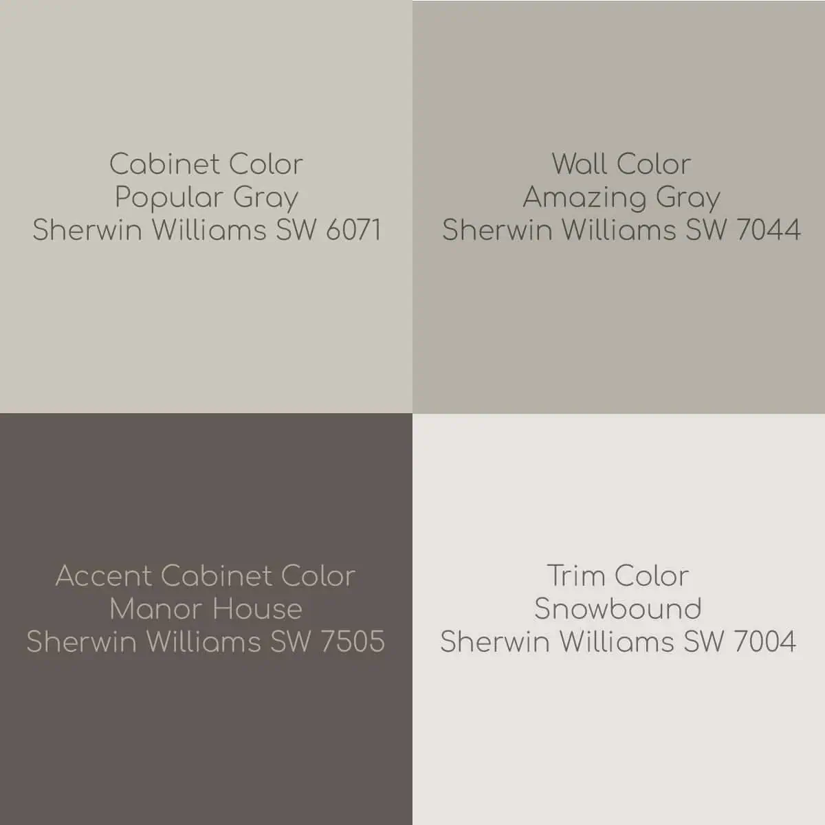 cabinet color scheme to match alaska white granite countertops.