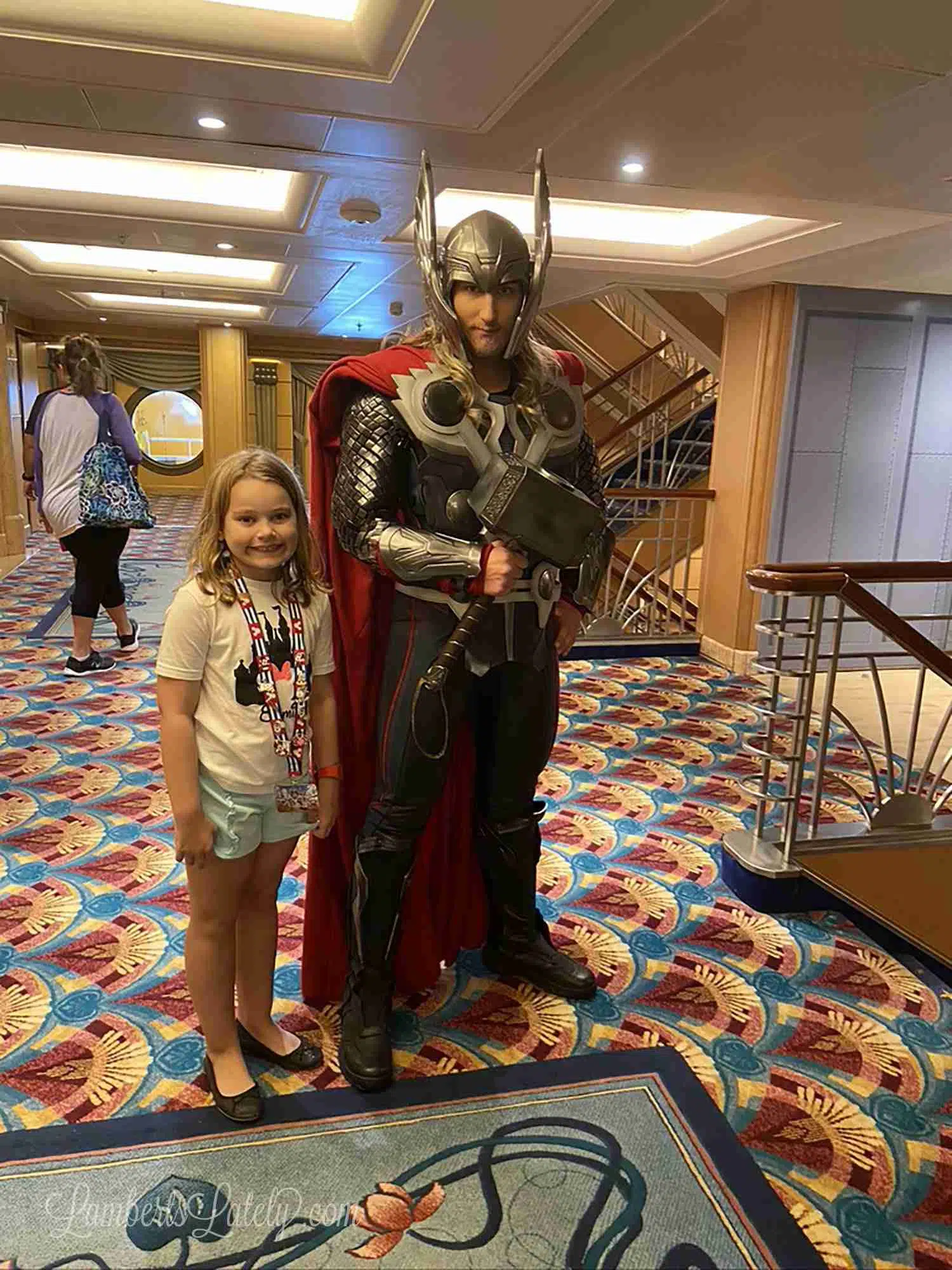 Thor on Disney Wonder.