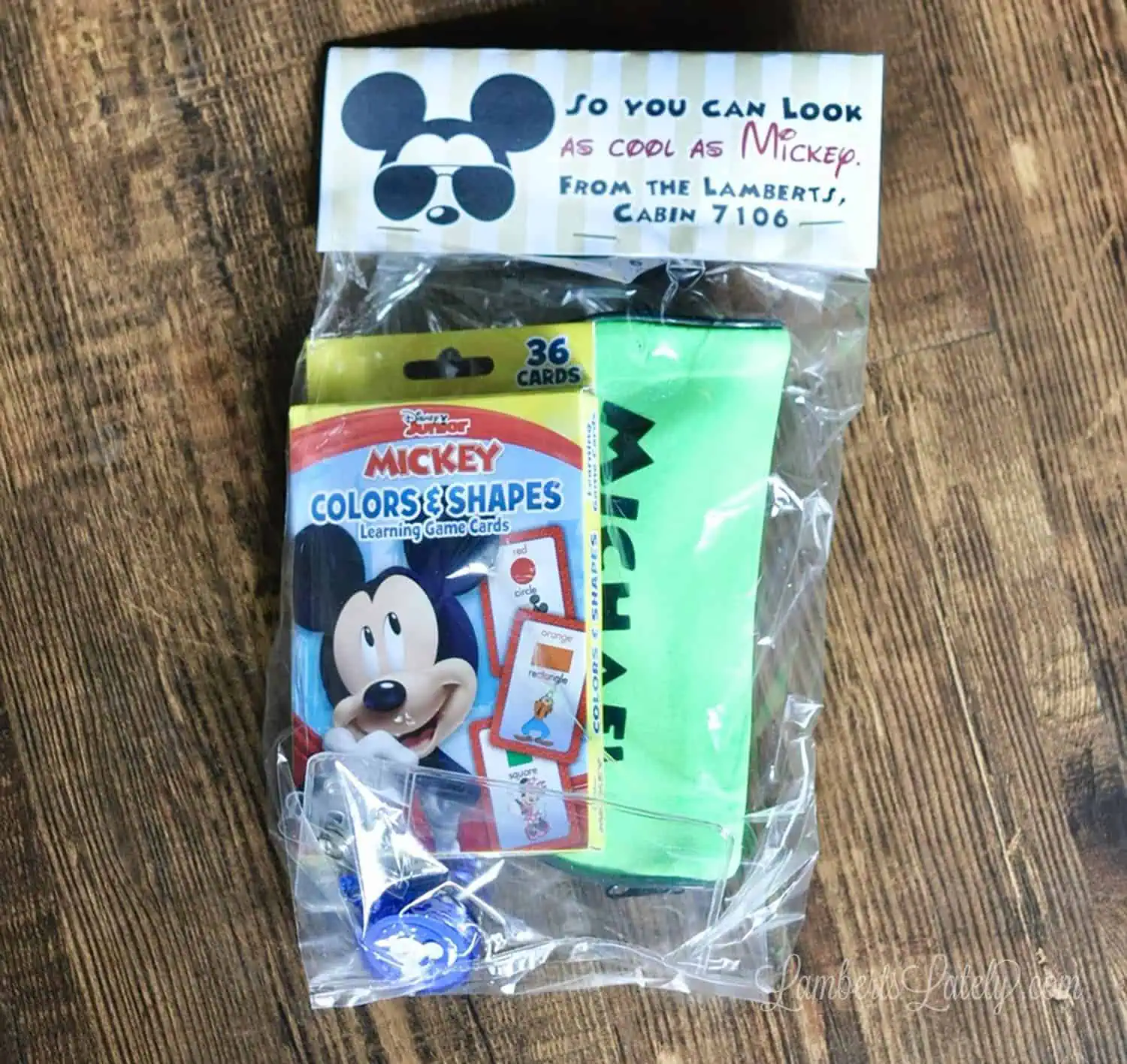 fish extender gift for kids in a bag.