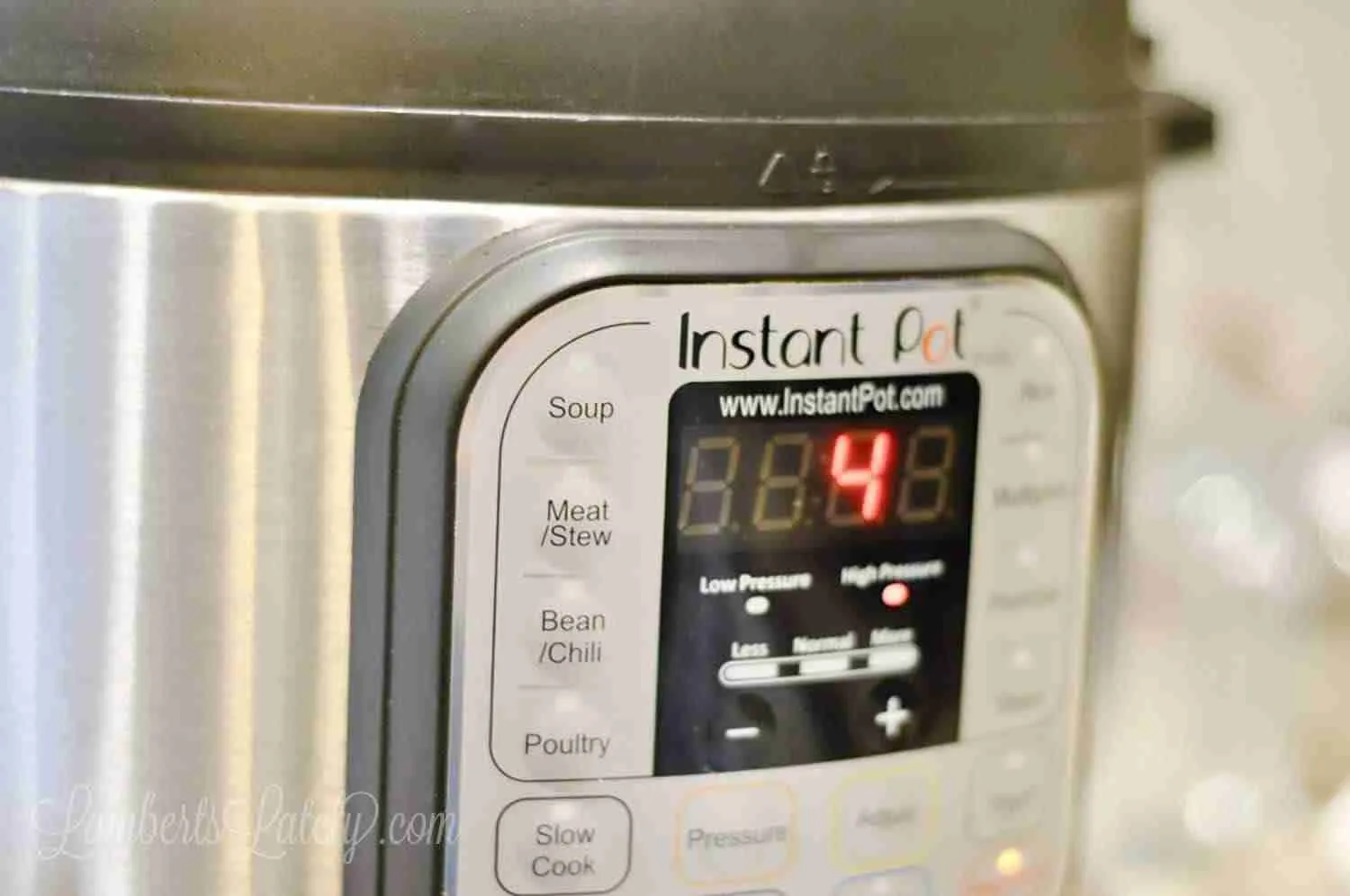 front of an instant pot