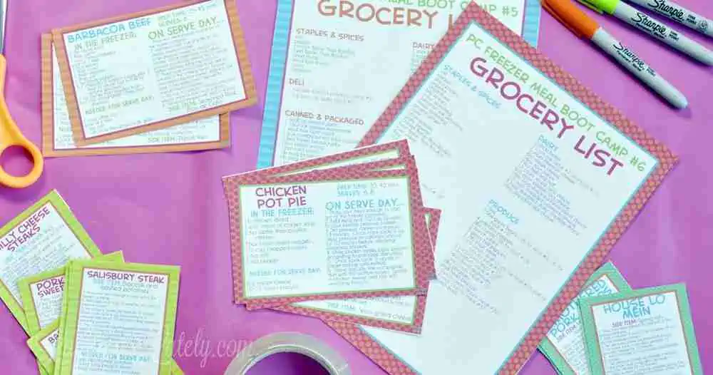 meal planning.