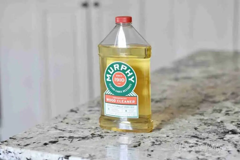 bottle of murphy's oil cleaner