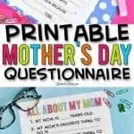 printable mother's day questionnaire