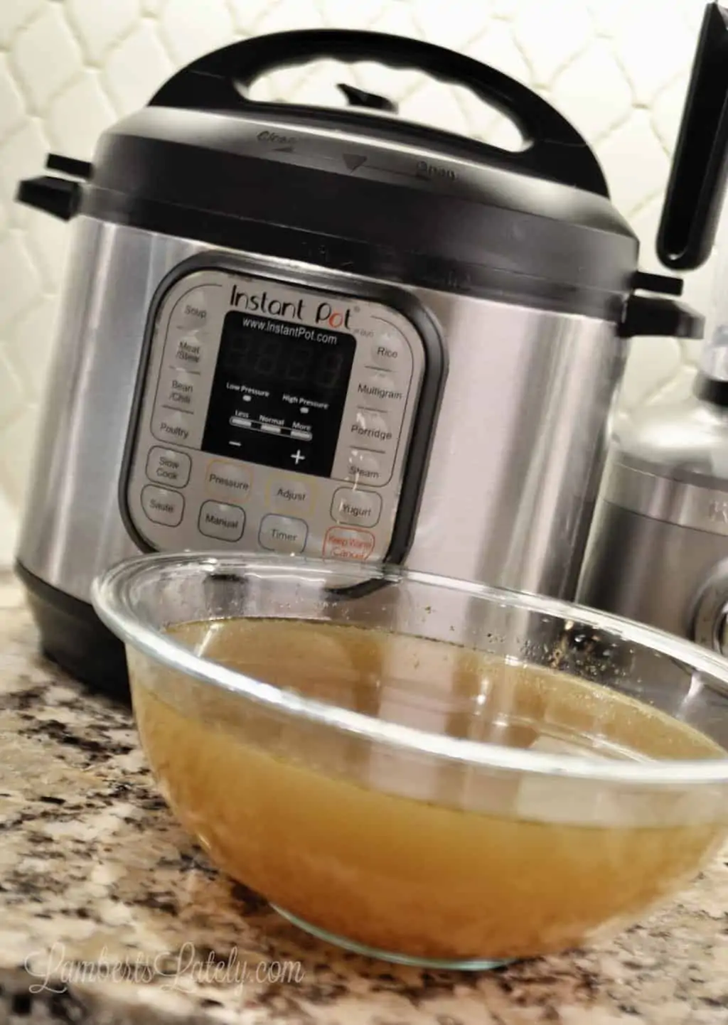 Instant Pot Chicken Stock (Bone Broth)