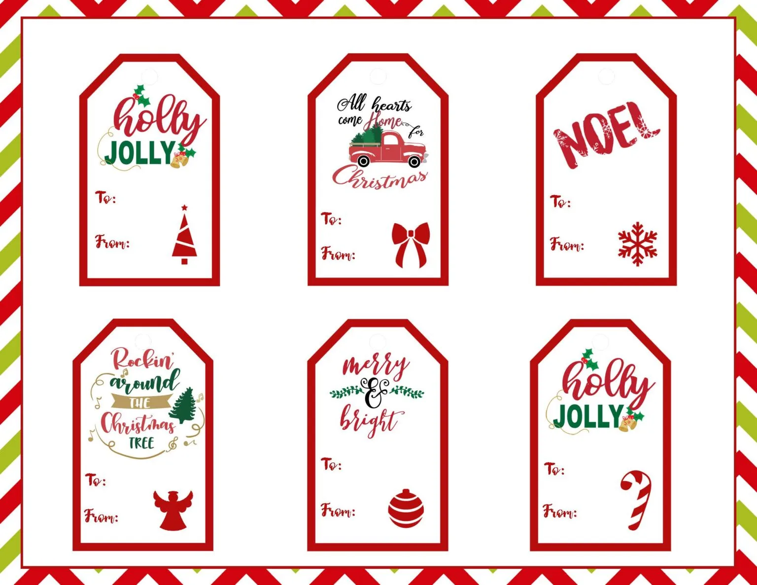 christmas gift tags printable.