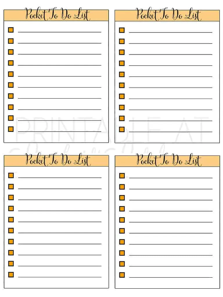 pocket to do list printables.