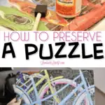 how to preserve a puzzle.