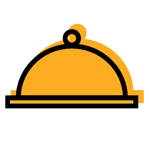 covered platter.