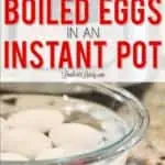 how to make perfect hard boiled eggs in an instant pot.