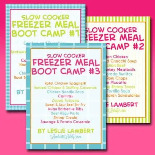 covers for slow cooker freezer meal boot camps 1-3.