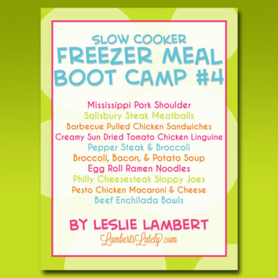 cover for slow cooker freezer meal boot camp 4.