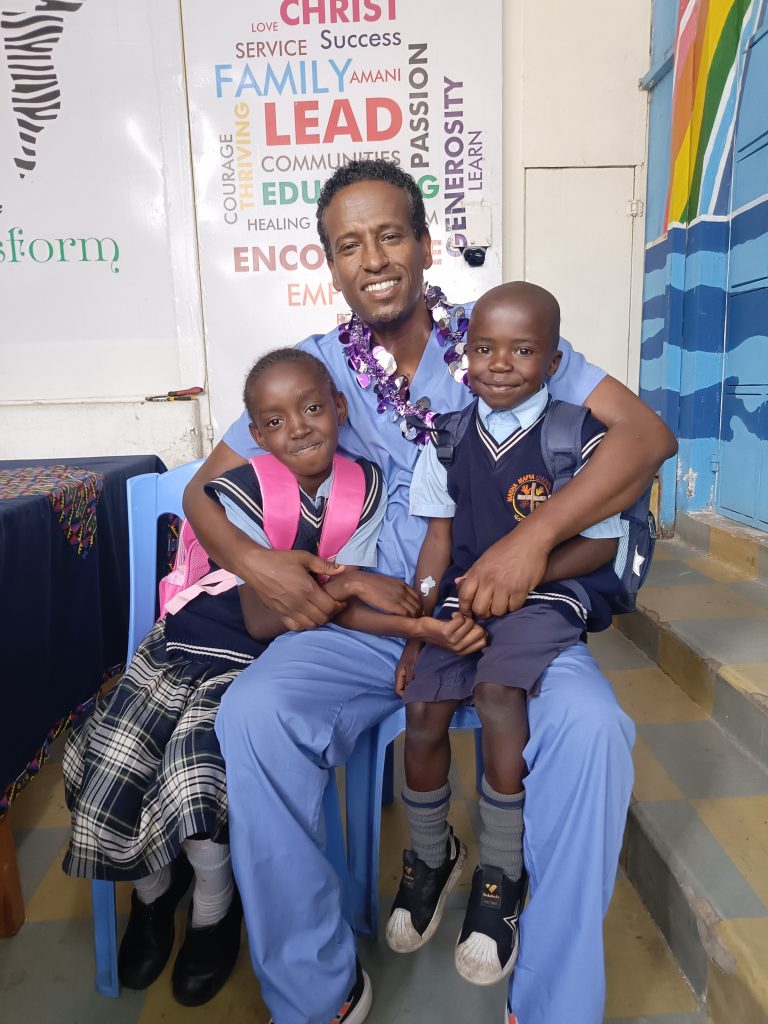 Medical and dental teams serving the community on a short-term service trip