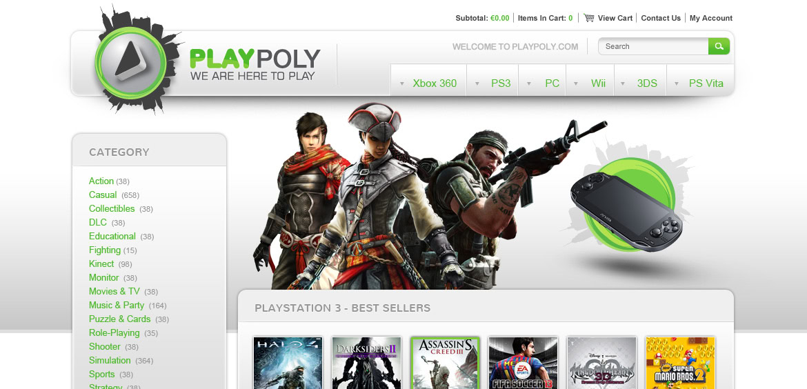 A group of three gamers in action poses holding gaming controllers, with a website interface in the background.