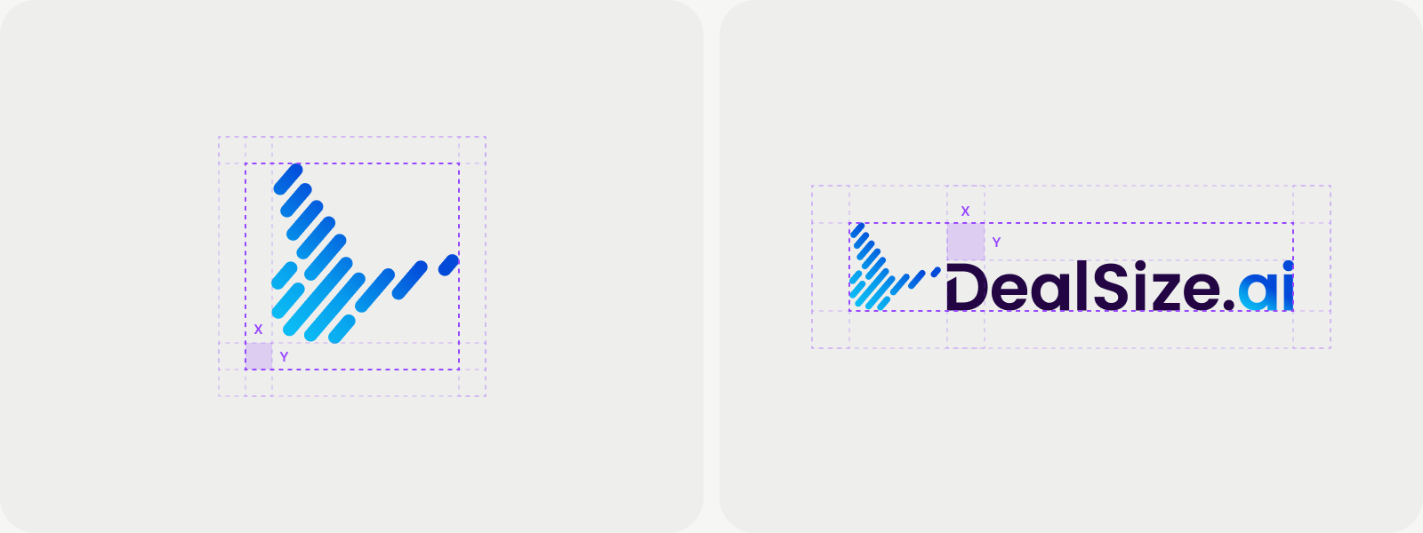 A group of blue and black geometric shapes arranged in a pattern.