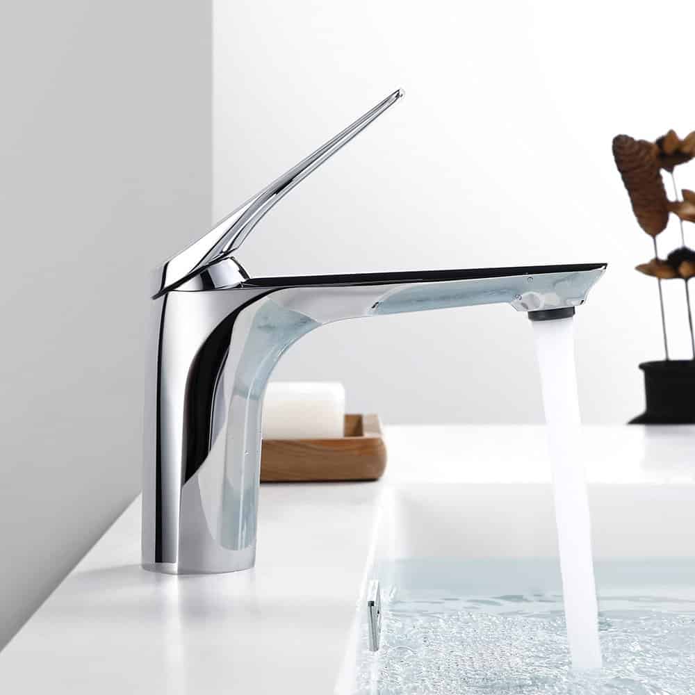 Single lever bathroom lavatory faucet - B050 01 01 1 - chrome