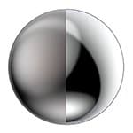 41.chrome+gunmetal Tall bathroom tap with square spout and round body - B068 02