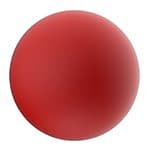 46.red painting Tall bathroom tap with square spout and round body - B068 02