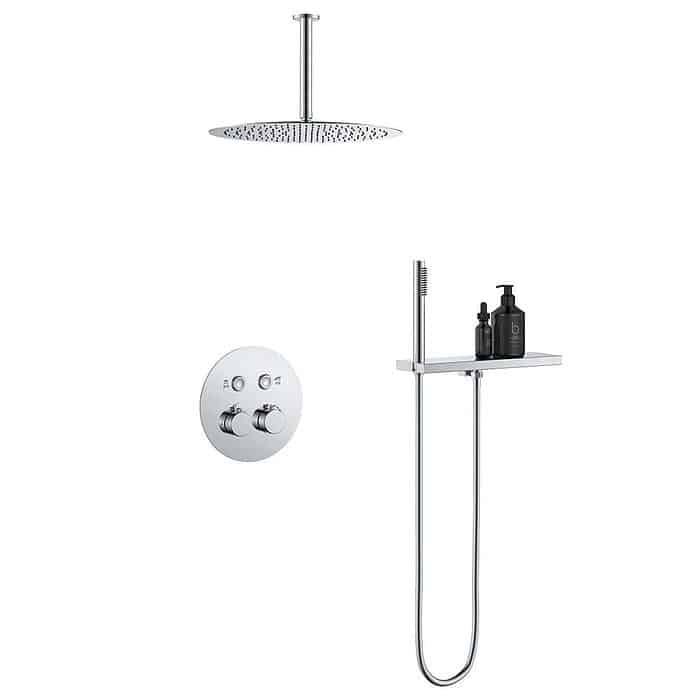 2 way concealed thermostatic shower set - chrome - SC722A 22 01 1