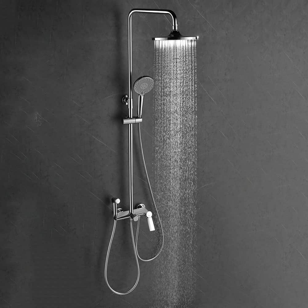 4 way exposed pipe tub and shower set with bidet spray - SO990 14 31 1 -3