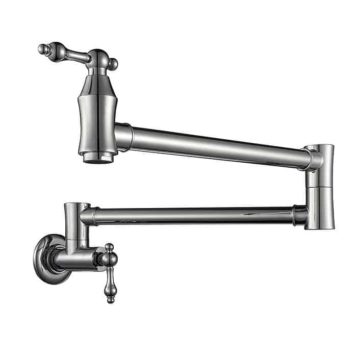 Wall mounted chrome traditional pot filler - K213 07 01 1