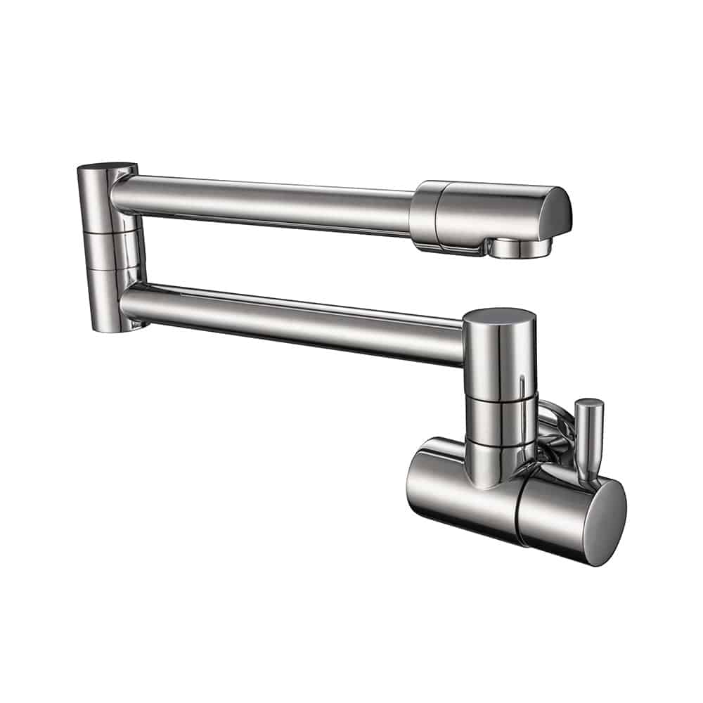 wall mounted single handle kitchen pot filler - chrome - K210 07 01 1