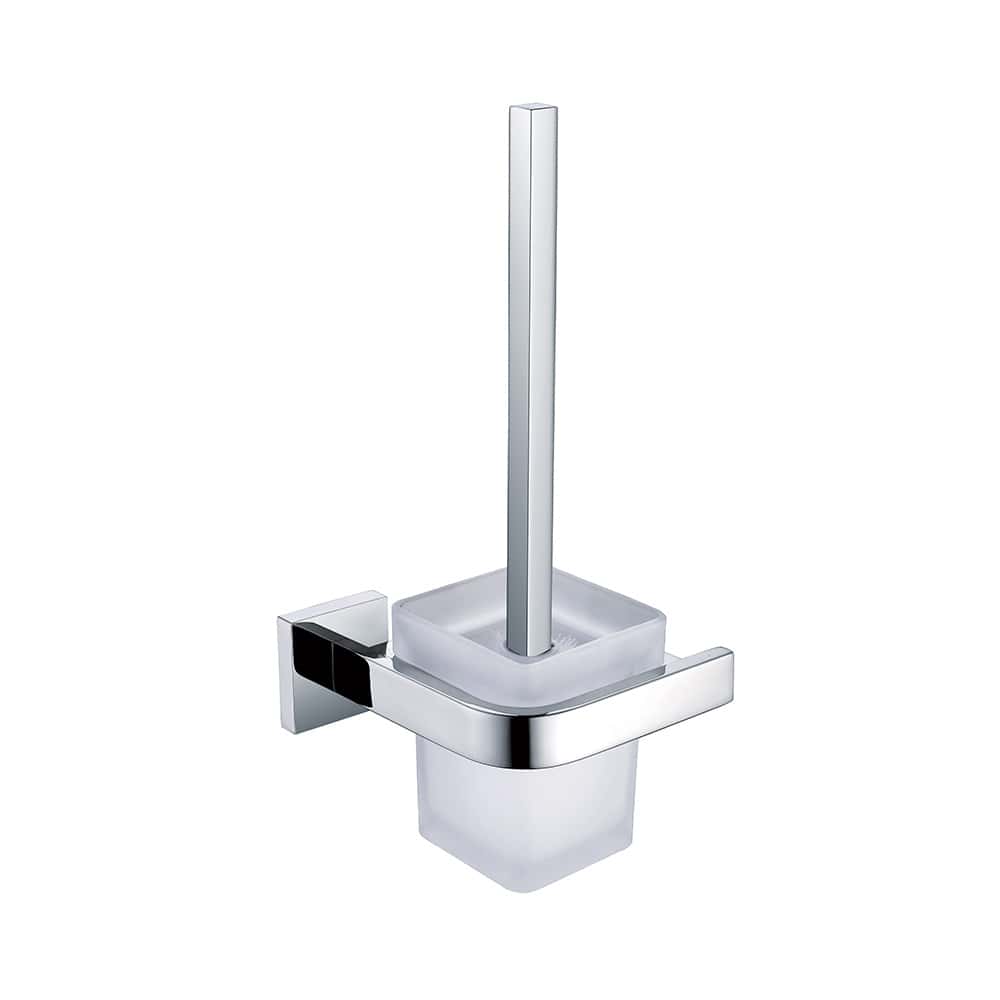 Stainless steel wall mounted brush holder - A023 09 01 2 - chrome