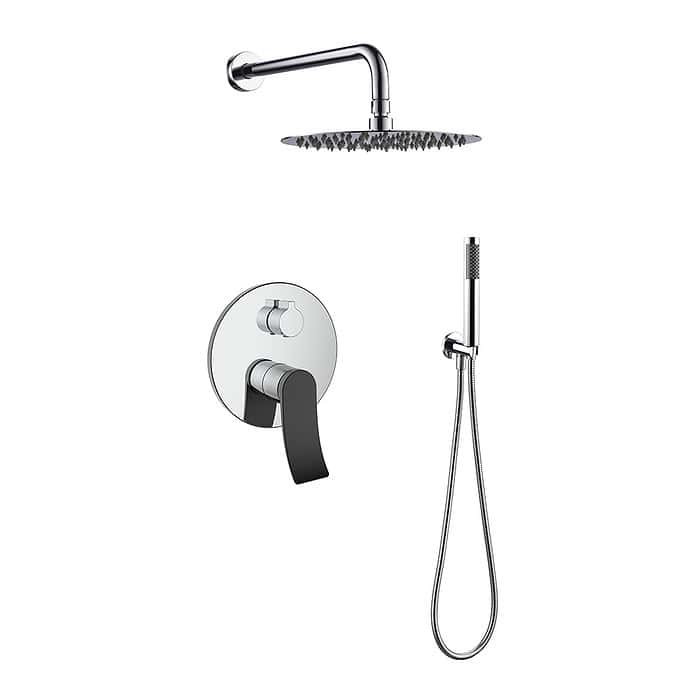 Dual function built in shower set with curved handle - SO073A 22 04 1