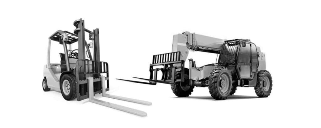 Image showing a selection of forklifts & telehandlers listed for sale on Machines Online Australia