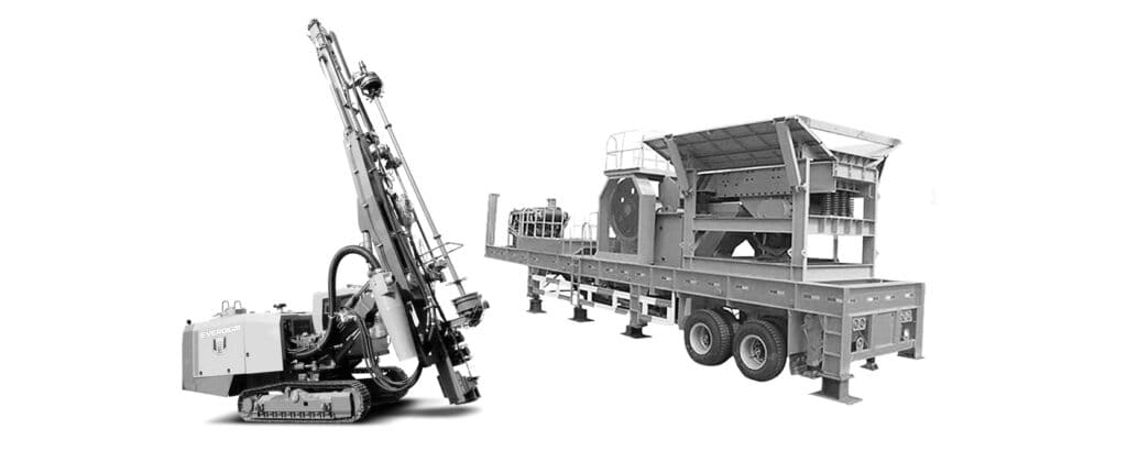 Image showing a selection of mining equipment and drill rigs listed for sale on Machines Online Australia