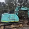Used 2015 Kobelco SK135-3 Excavator (Knuckle Boom)