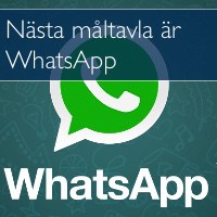 Nu ger sig myndigheterna på WhatsApp