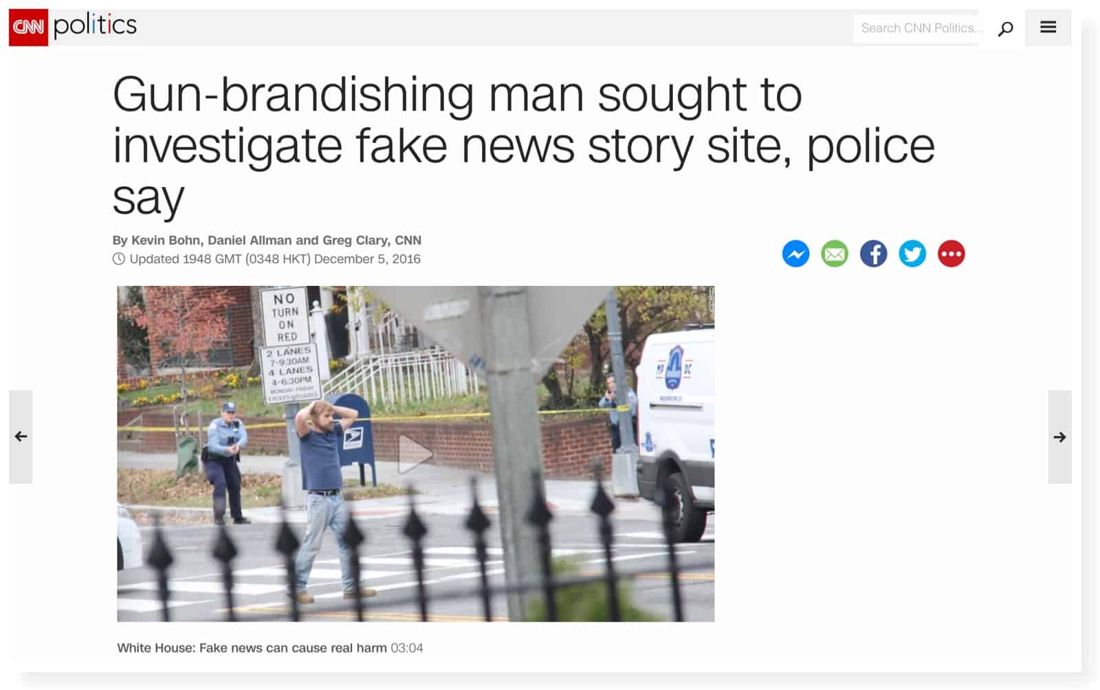 Macken berättar historien om Pizzagate